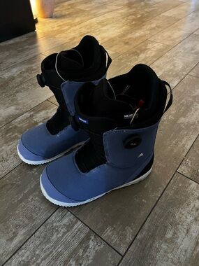 Burton Slate Blue Swath BOA Snowboard Boots - Heat System
